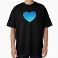 Fluorescent Heart - Blue by Inspirationmotivation
