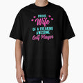 Funny Golfer Husband Phrase Gift For Golf Player Wife by shirleyfinley