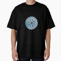 Hand Drawn Blue Watercolour Mandala by Zedart