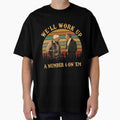 Work Up A Number 6 On em Vintage by Stencilize