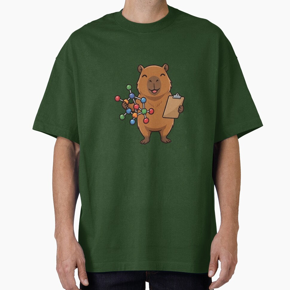 School Capybara Scientist Mascot by Ivy-Triggs