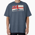 HMS Prince of Wales British Navy flag by NicGrayGraphic