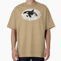 Surreal Ink Dream – Floating Celestial Orca Whale by FIREDesignsPOD