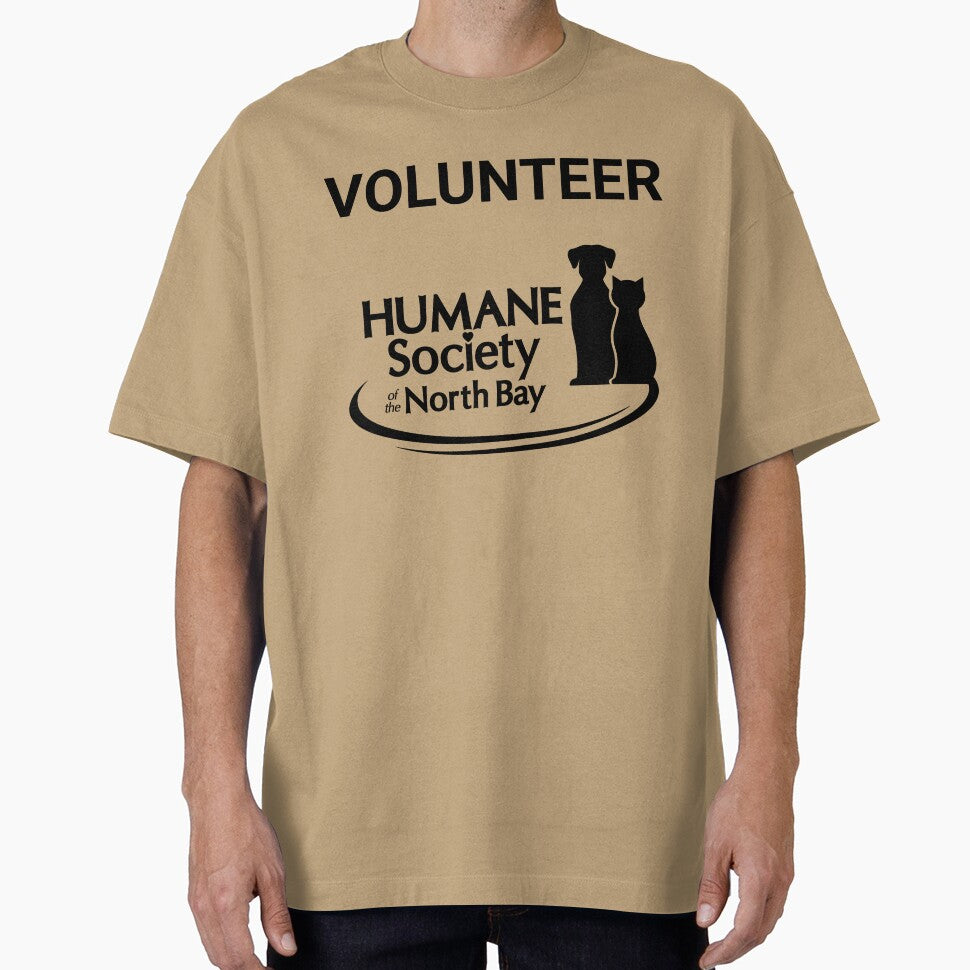 BACK black logo with volunteer by Humane Society of the North Bay