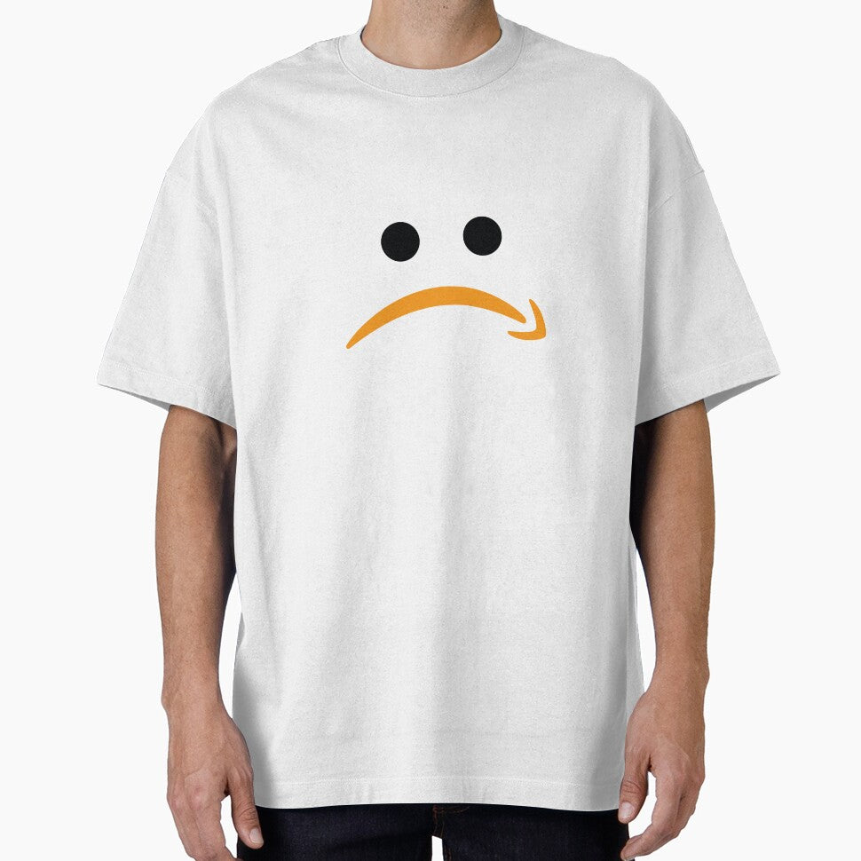 Funny Amazon-Inspired Frown Face Parody Logo for the Playful at Heart by Esko Customs