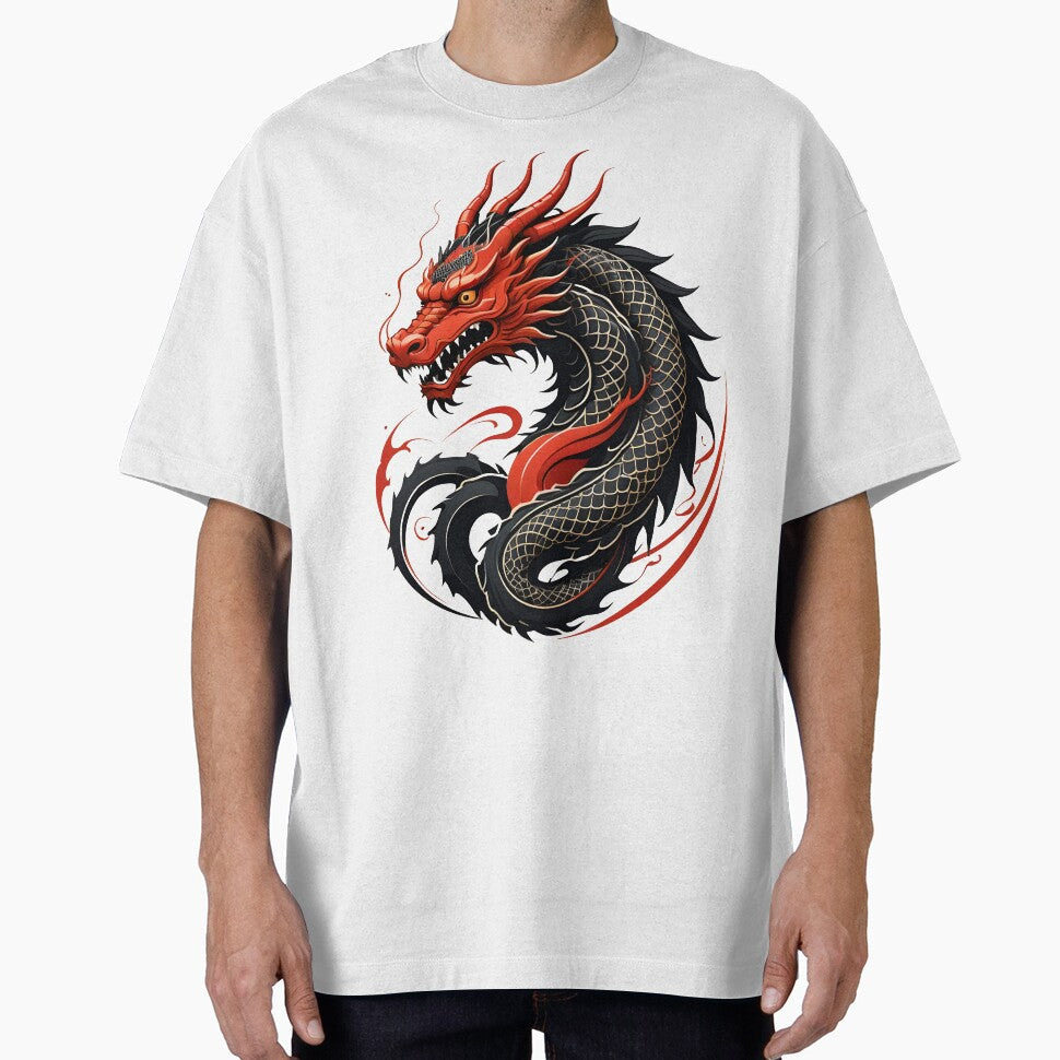 Simple style Japanese dragon by El arte del dragón eterno