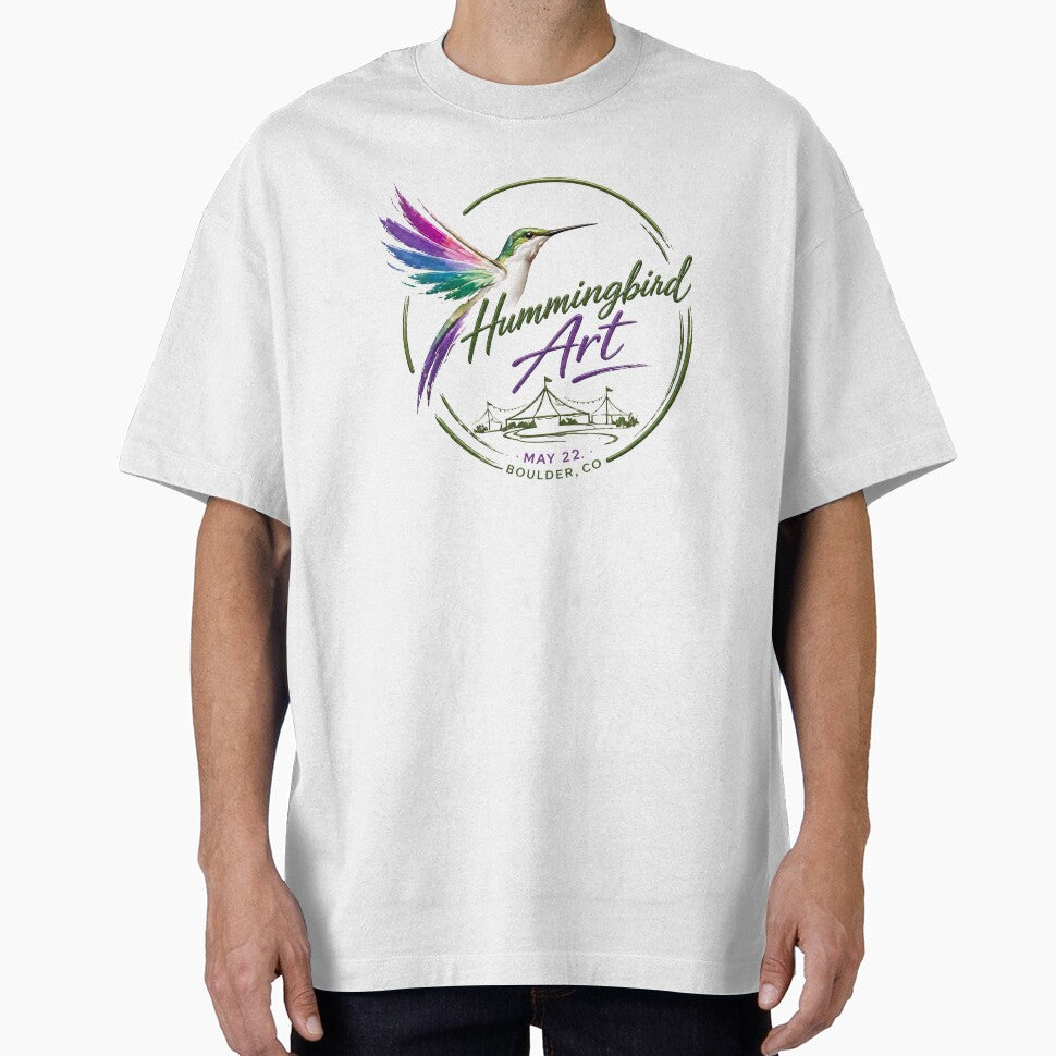 Hummingbird Art Event May 22 Boulder CO Watercolor Design by Combat Skies