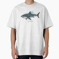 Great White Shark by Laughing Devil Tees
