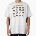 Types Of Newts Educational Chart Amphibian Biology Herpetology Lover Gift by AnnDesignStudio