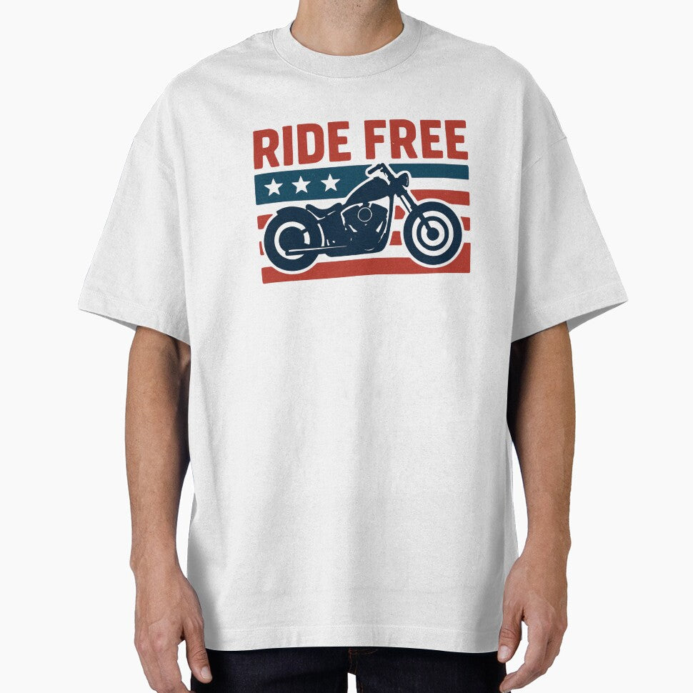 Ride Free Vintage Biker by CREATIVO STUDIO