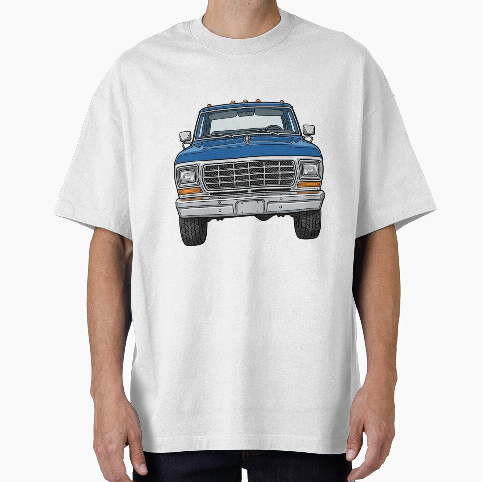 Royal Blue Classic American Pickup Truck by Late Theory