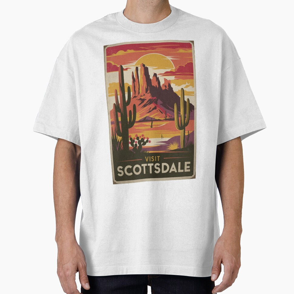 Scottsdale Vintage Travel Poster by TravelerRat