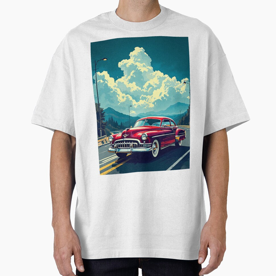 Classic American Car Mountain Highway Retro Cruiser by RCStoreUy