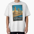 Buffalo Vintage Travel Poster by TravelerRat