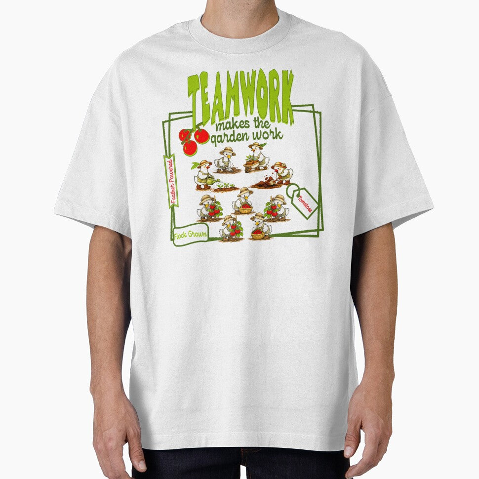 Teamwork Makes the Garden Work Tomato Lover Design by DivineHaven
