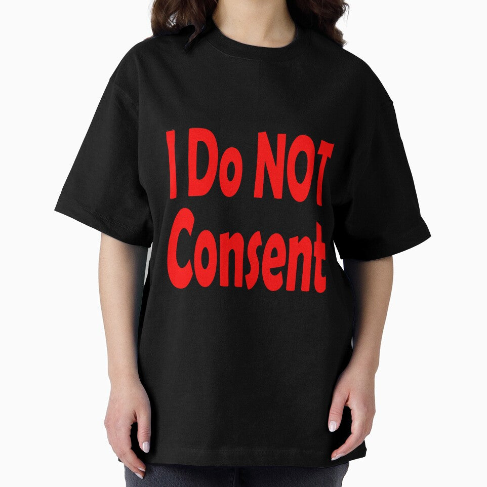 I Do NOT consent Red-B by Colin Bentham