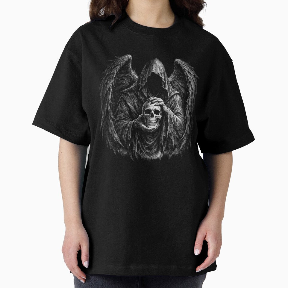 Dark Angel Skull Gothic Streetwear by Ghost Of Chill