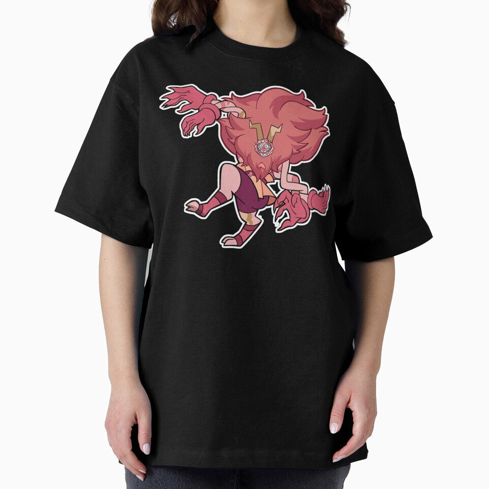 Papaya Quartz, fanfusion of Jasper and Spinel by TheDiamondArt