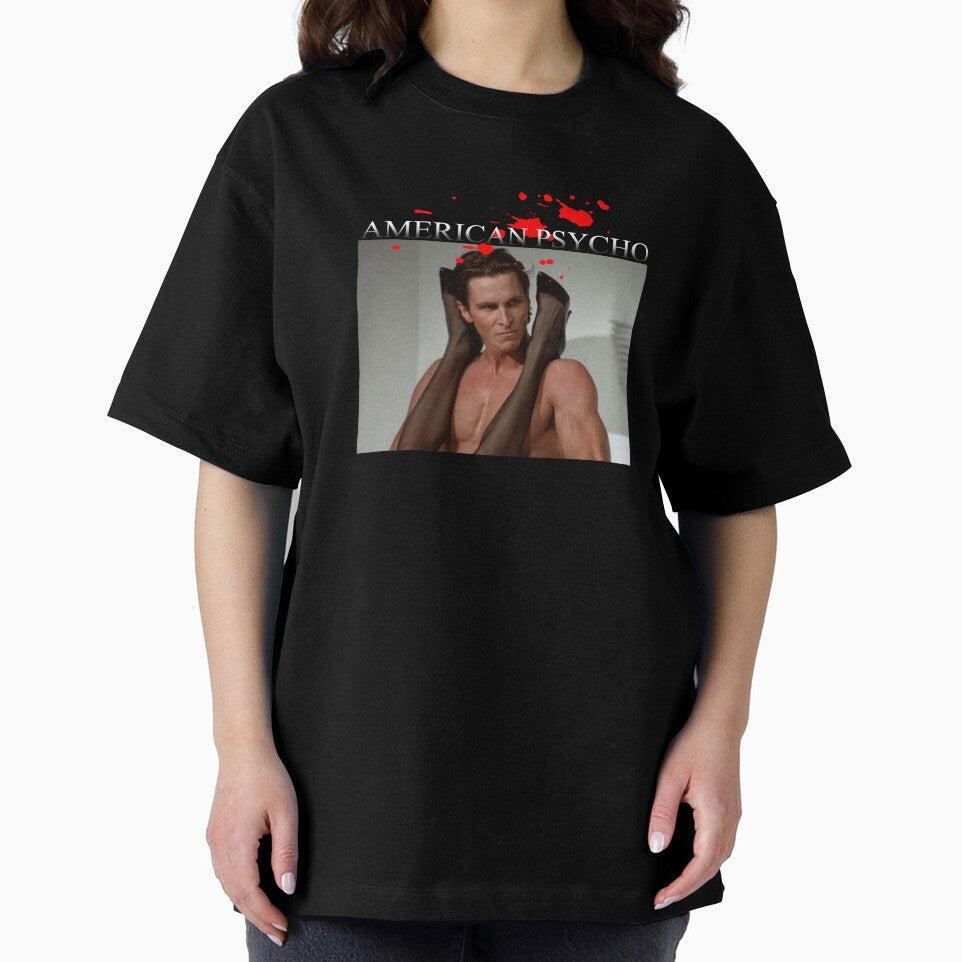 American Psycho Patrick Bateman Movie Portrait by Adenahilton