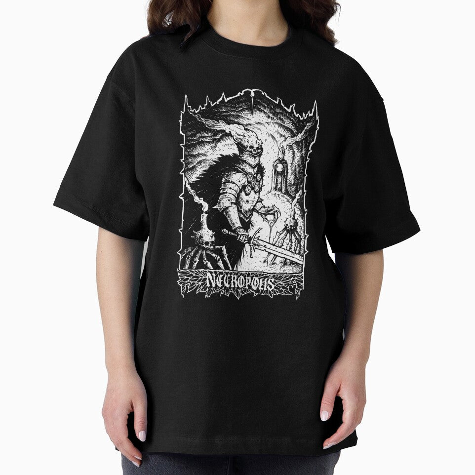 Necropolis White Ink Classic by Nad-Had