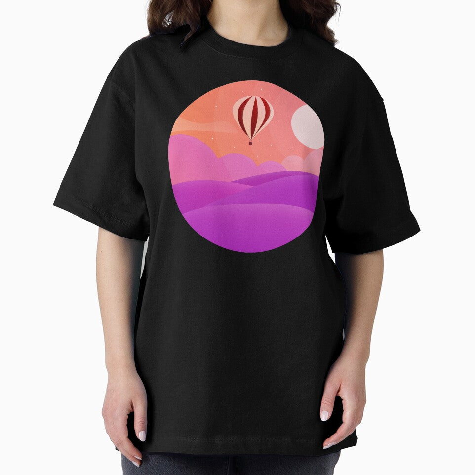 Gradient balloon at pastel morning forest by Butterfly-Dream