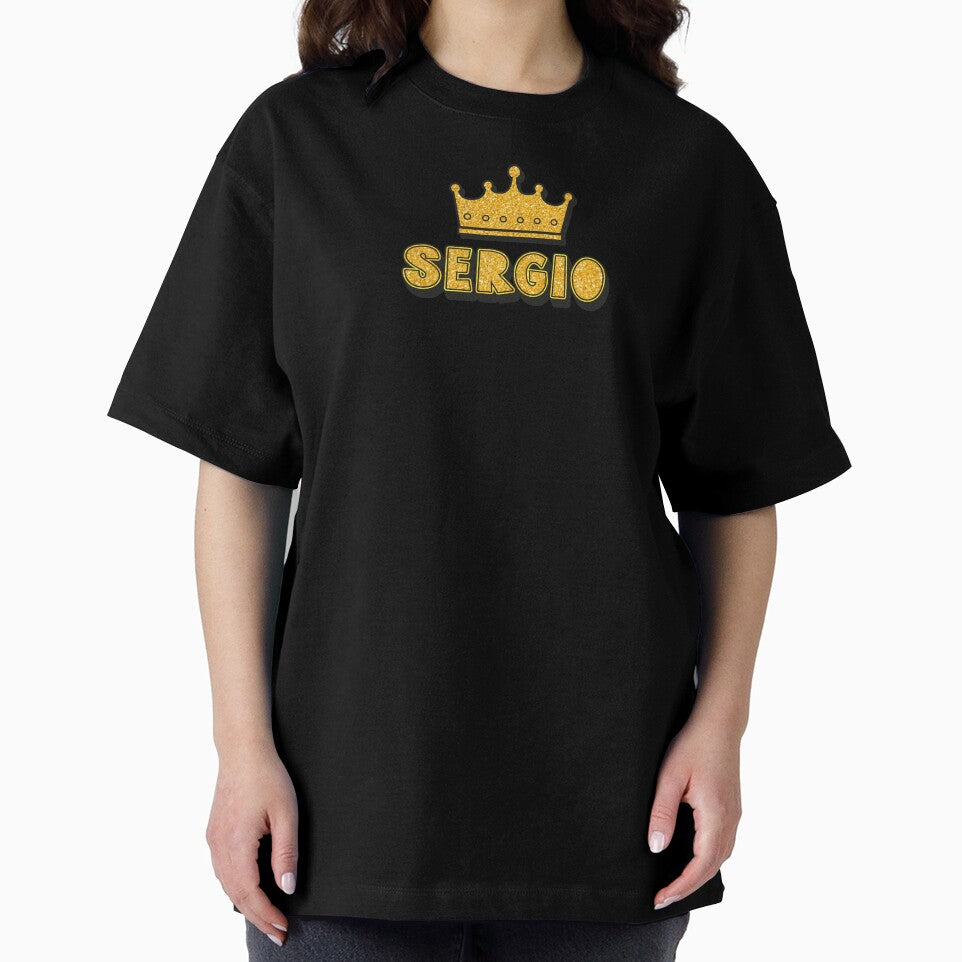 Sergio Personalized Name With Crown - Cool & Funny Custom Gift for Men and Boys by Oussinc
