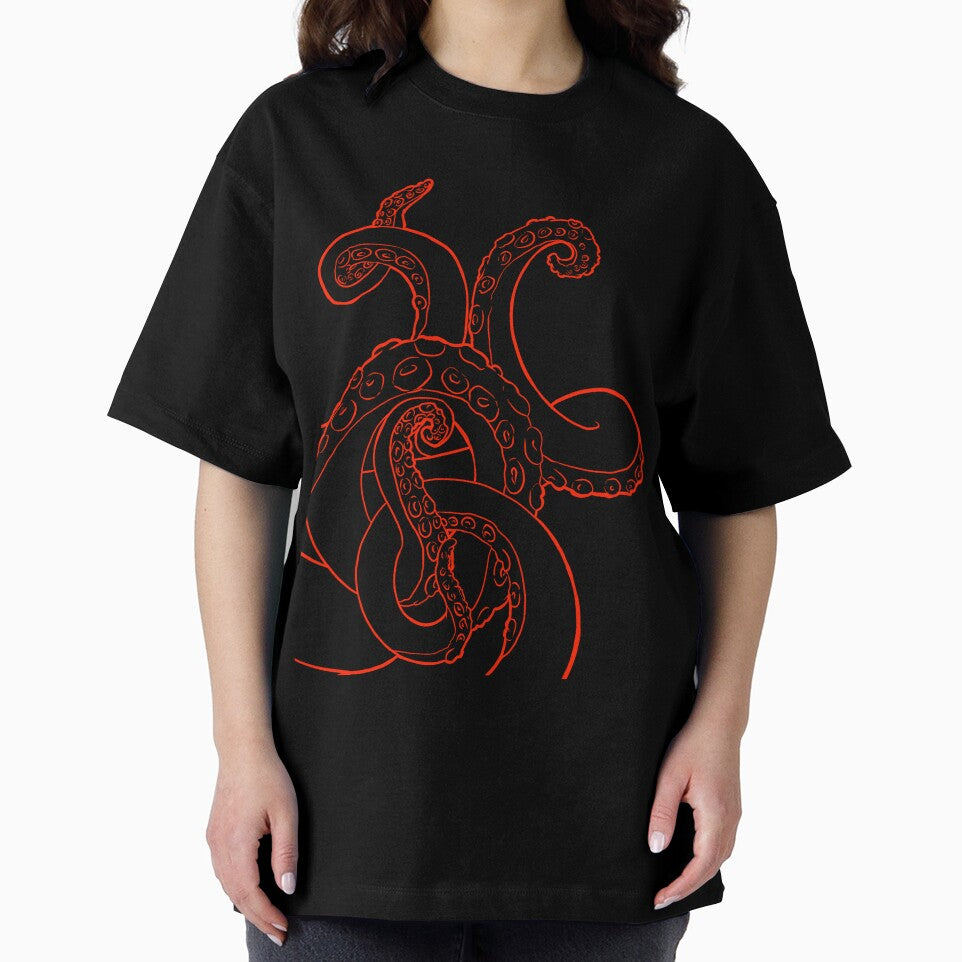 Octopus Outline On Parade by DarkDimensions