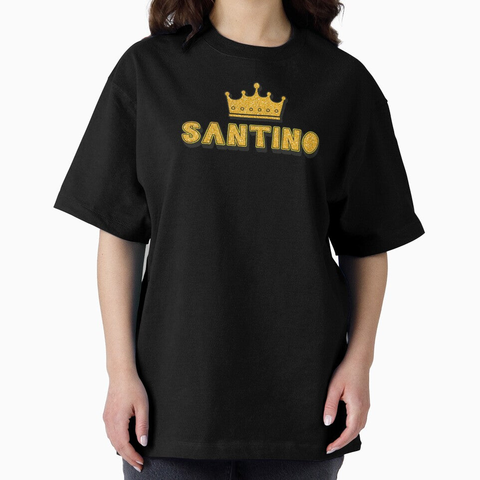 Santino Personalized Name With Crown - Cool & Funny Custom Gift for Men and Boys by Oussinc