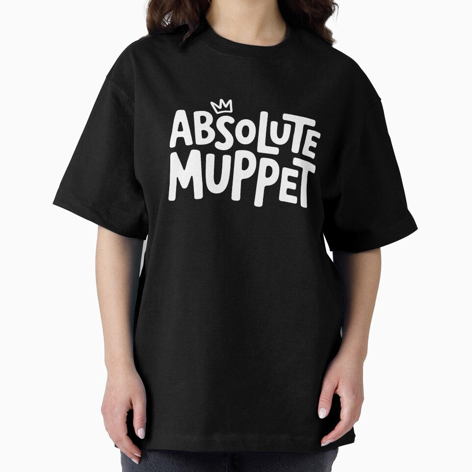 Absolute Muppet Funny British Insult Slang Sarcastic Gift by Say It With Ink