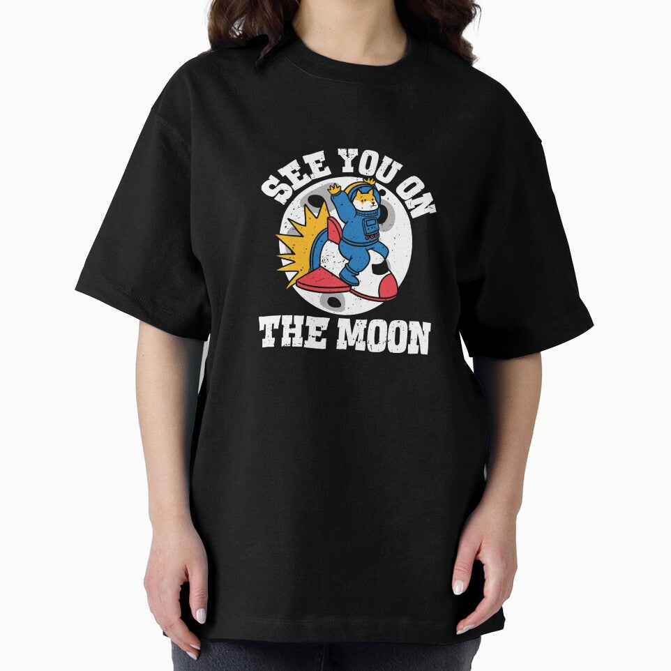 Shiba See you on the Moon Crypto Rocket by mkzmerch
