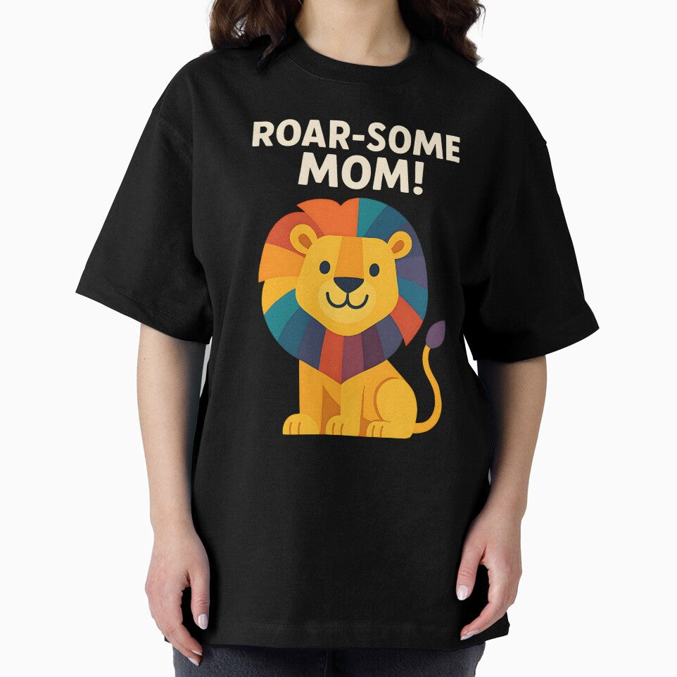Roar-Some Mom Funny Lion for Mother’s Day by SurrealArtSzysz