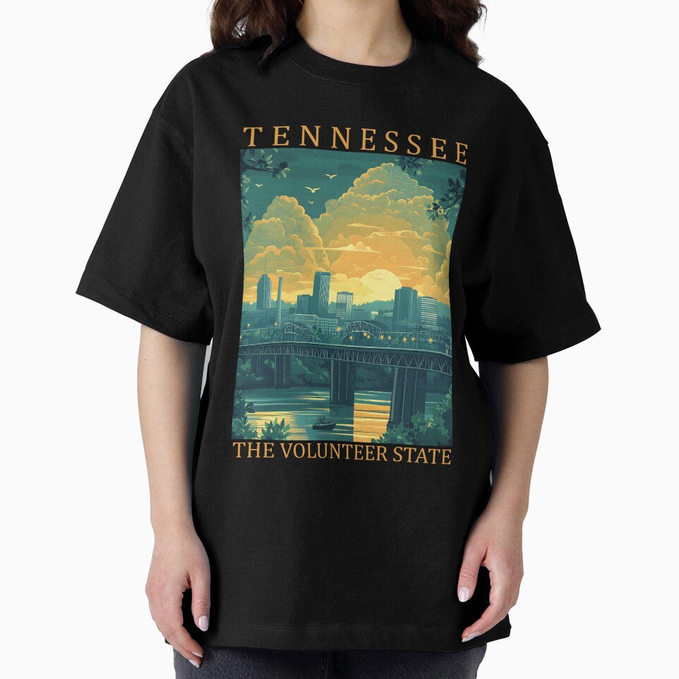 42 Tennessee Travel Poster by Lucy Goosy Art
