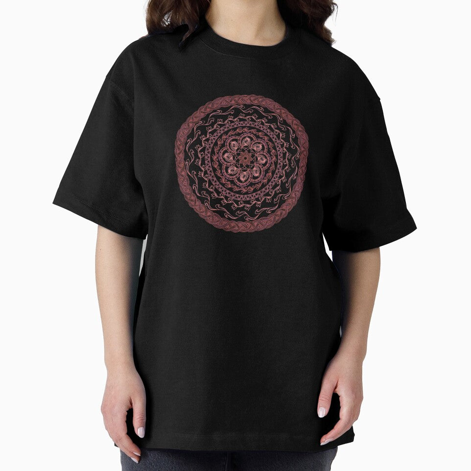Mandala 09 Red by MiakadoArts