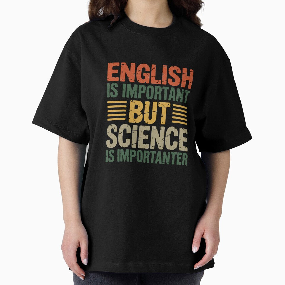 English is important but Science is importanter by jkrphoto