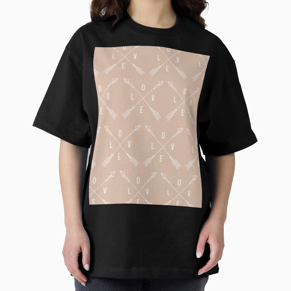 Romantic boho graphic print pattern by RSDigitalPrintDesign