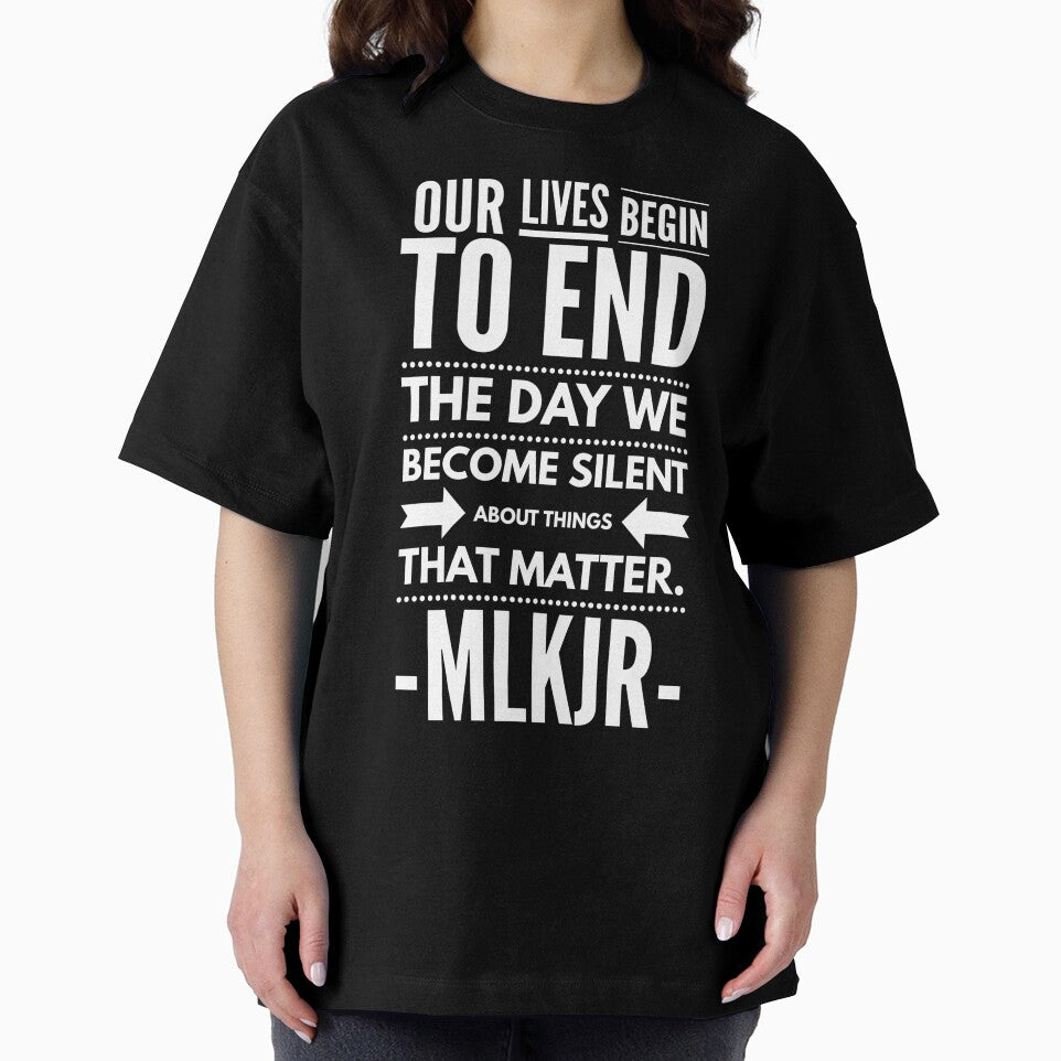 Our lives end when we become silent by PaperDreamPod