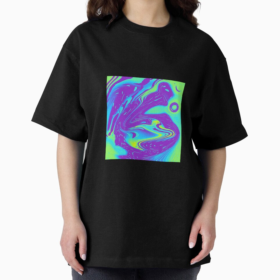 Purple and Green liquid gradient by Pattrenonly
