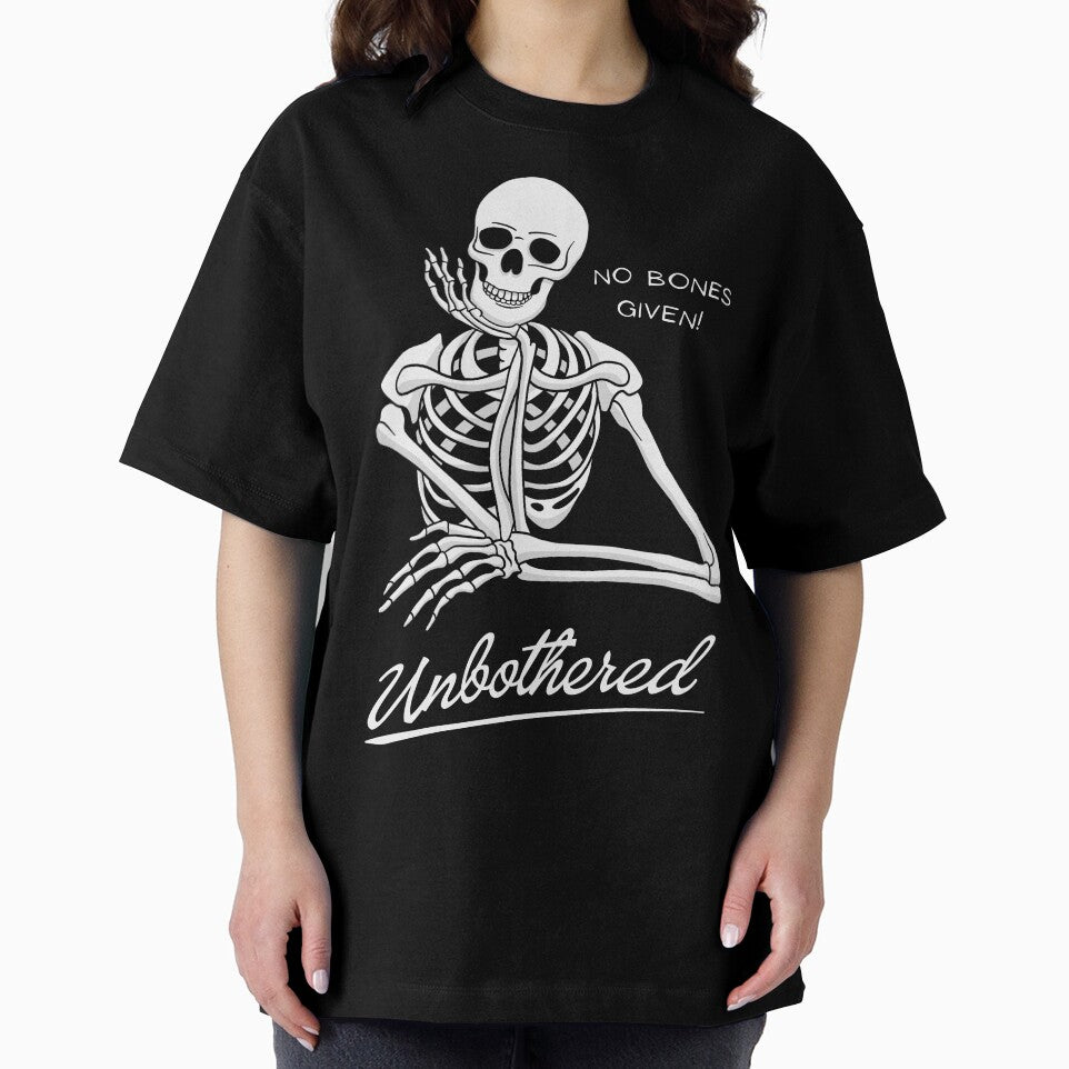 Unbothered Skeleton by threadsjam