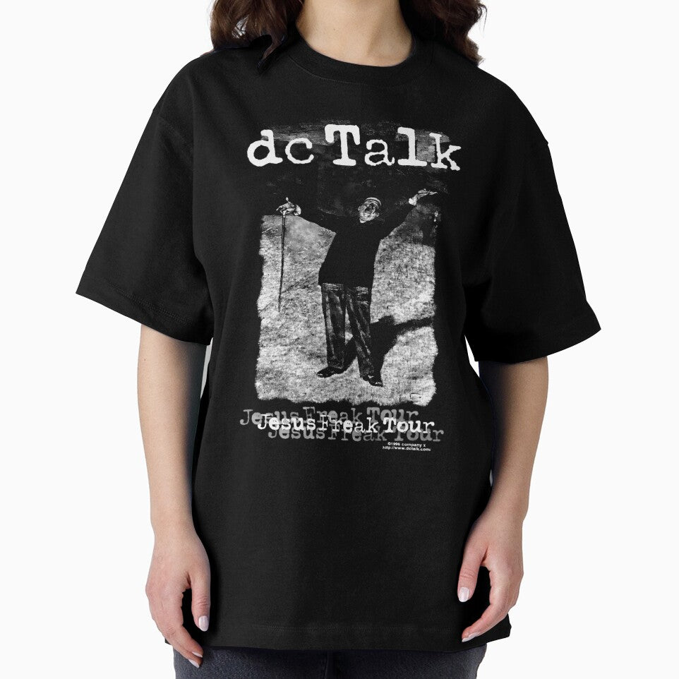 Vtg 1996 Dc Talk Promo Jesus Freak Tour Concert Alternative Rock Christian Rap Hip Hop Band Usa Tops by Isobmpson