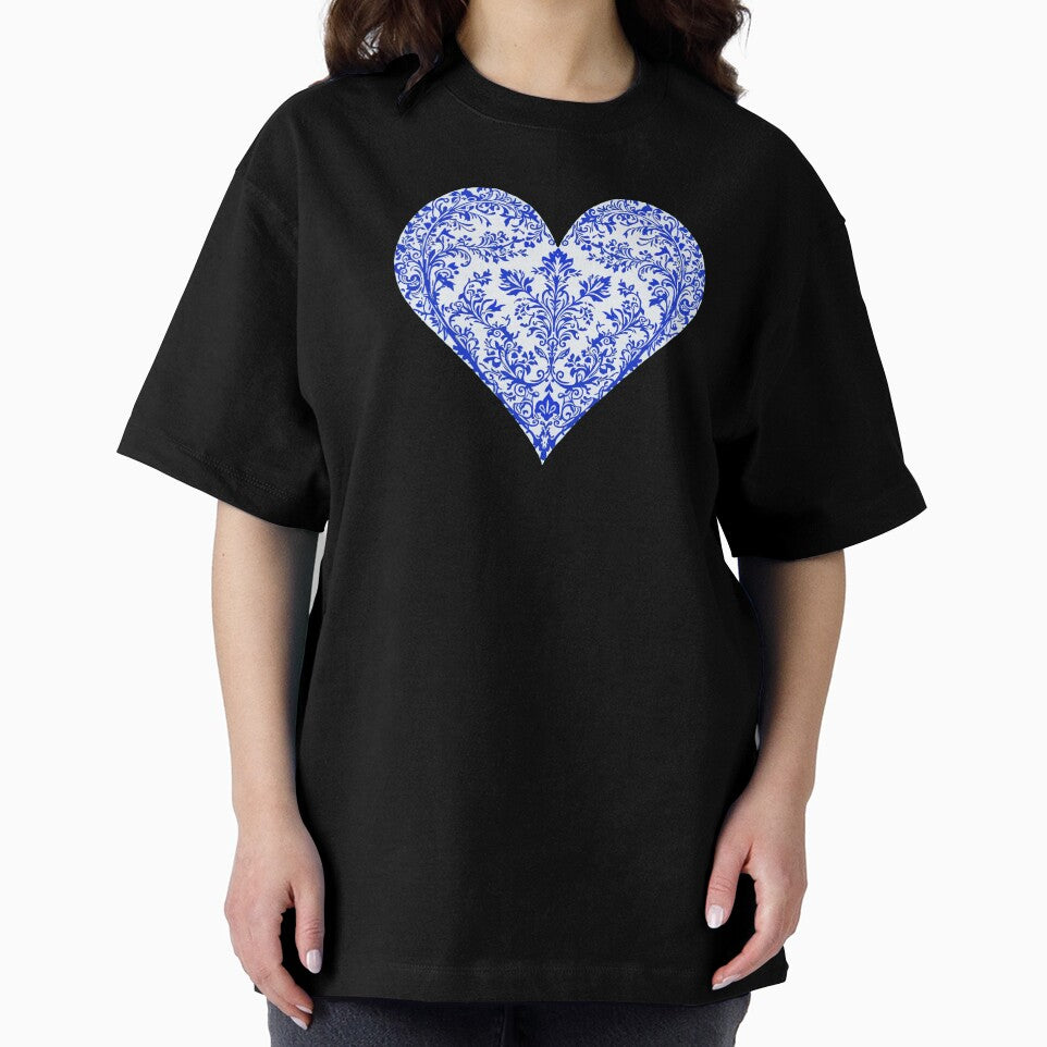 Valentine's Day Heart Boyfriend Girlfriend Blue by SStarDesigns