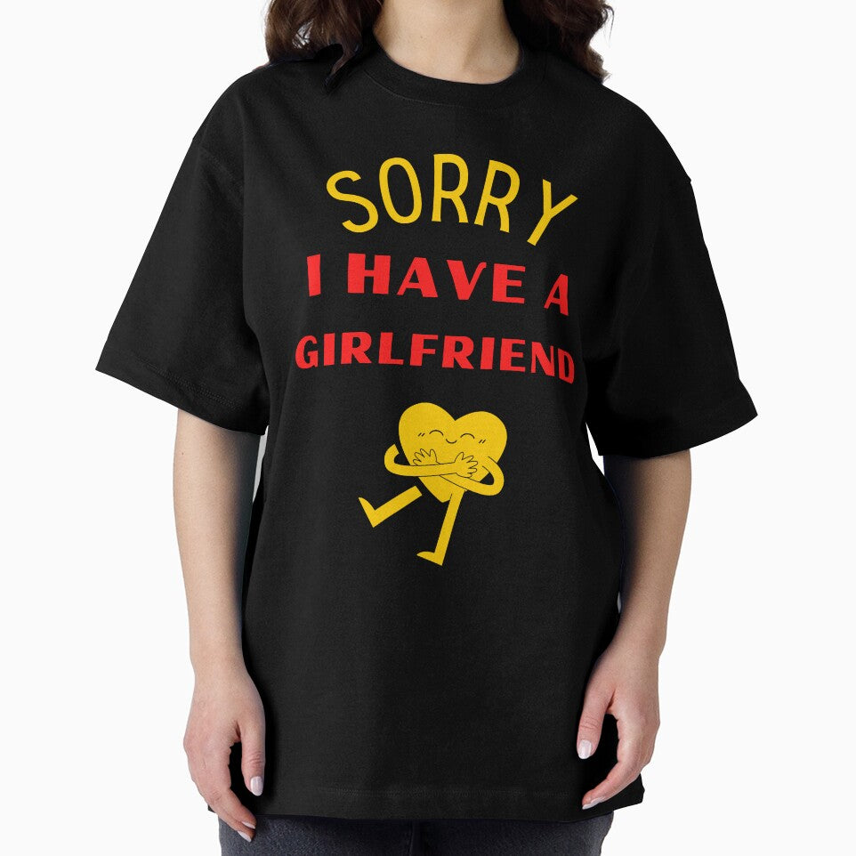Sorry I have a girlfriend Sticker by Helloboutique