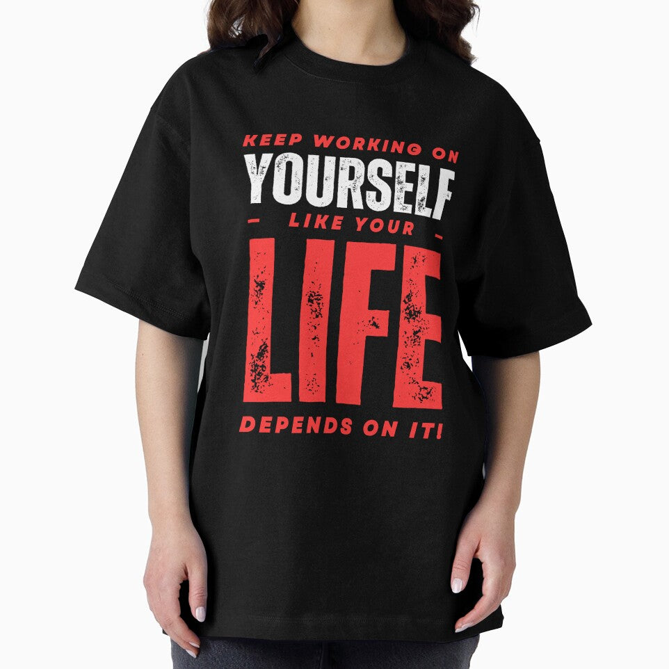 Keep Working On Yourself by WarriorsArmour