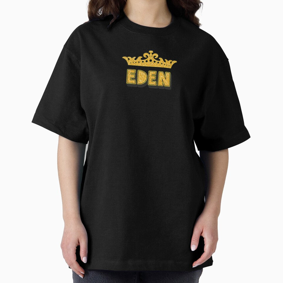 Eden Personalized Funny Custom Name Crown Design by Watsonarts