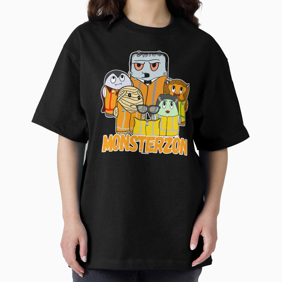 Swagazon Monsters Mummy Frankenstein Dracula Monsterzon Halloween by Swagazon