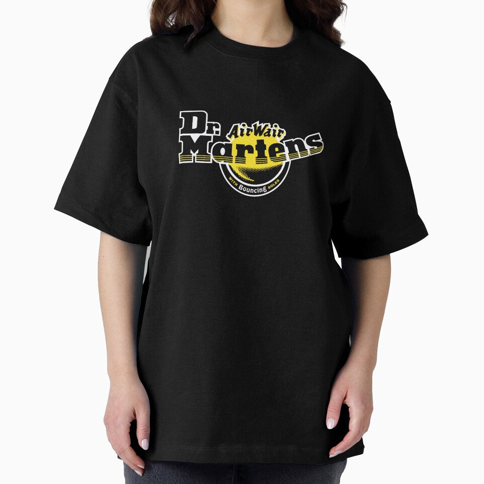 Iconic AirWair Footwear Emblem in Yellow and Black by ringinwingit