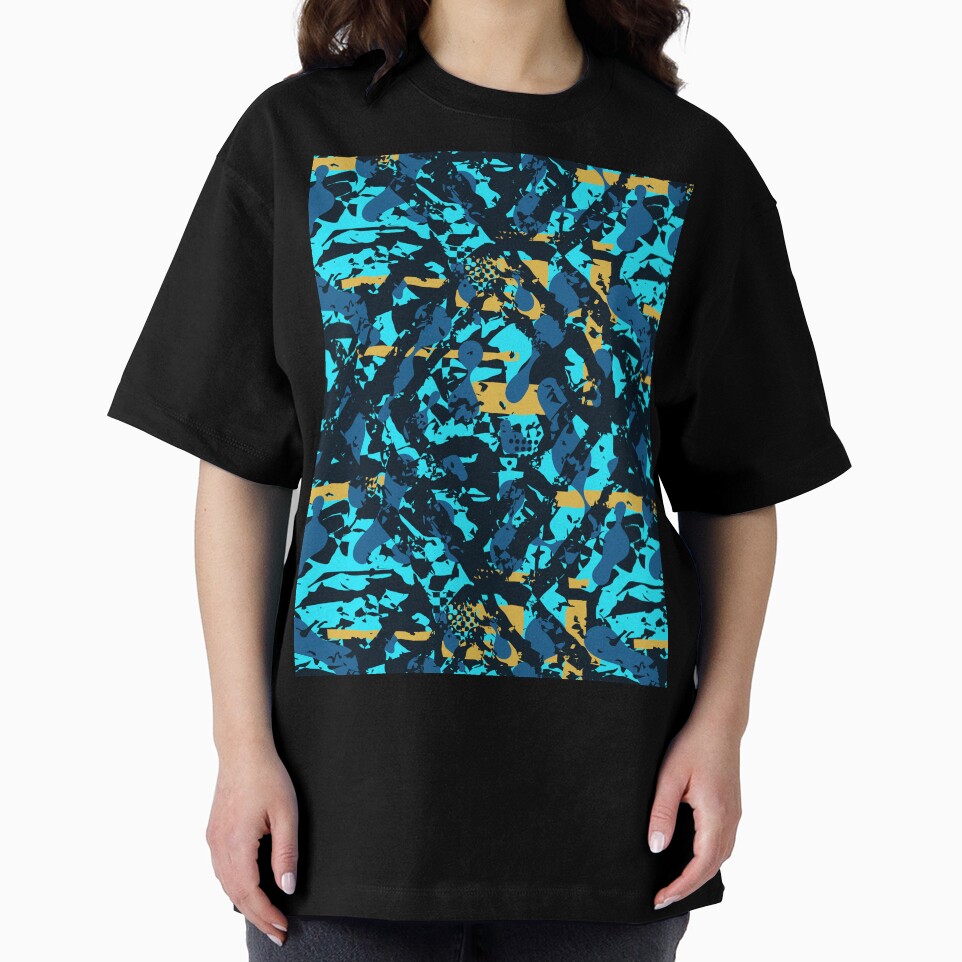 Geometric Gradient Pattern by EVERTEESLOVER
