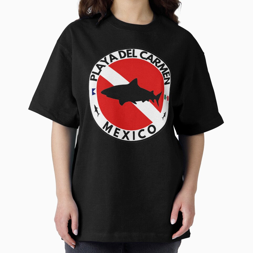Playa Del Carmen Mexico T-Shirt, Unisex Vintage Graphic Tee, Beach Lover Apparel Gift for Divers Travel Souvenir, Casual Summer Outfit by Peycer