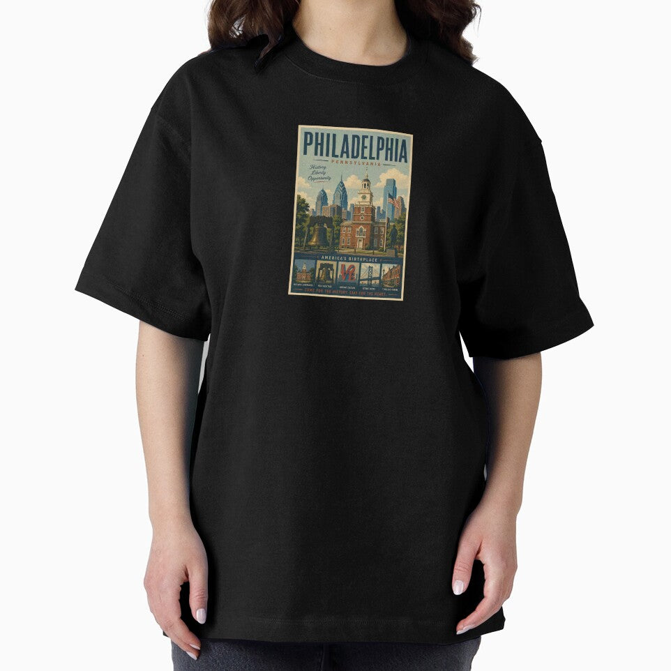Philadelphia Retro travel poster by JBWphotos