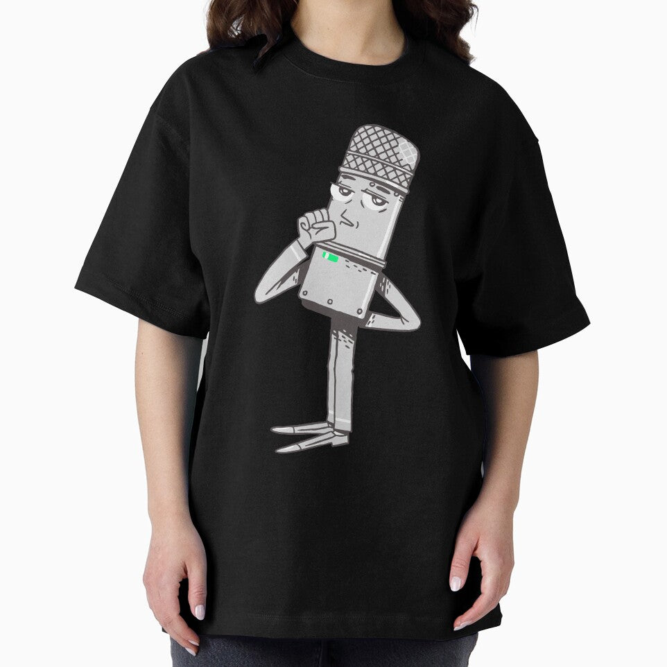 Hand Drawn Mic by SKTEESIGN
