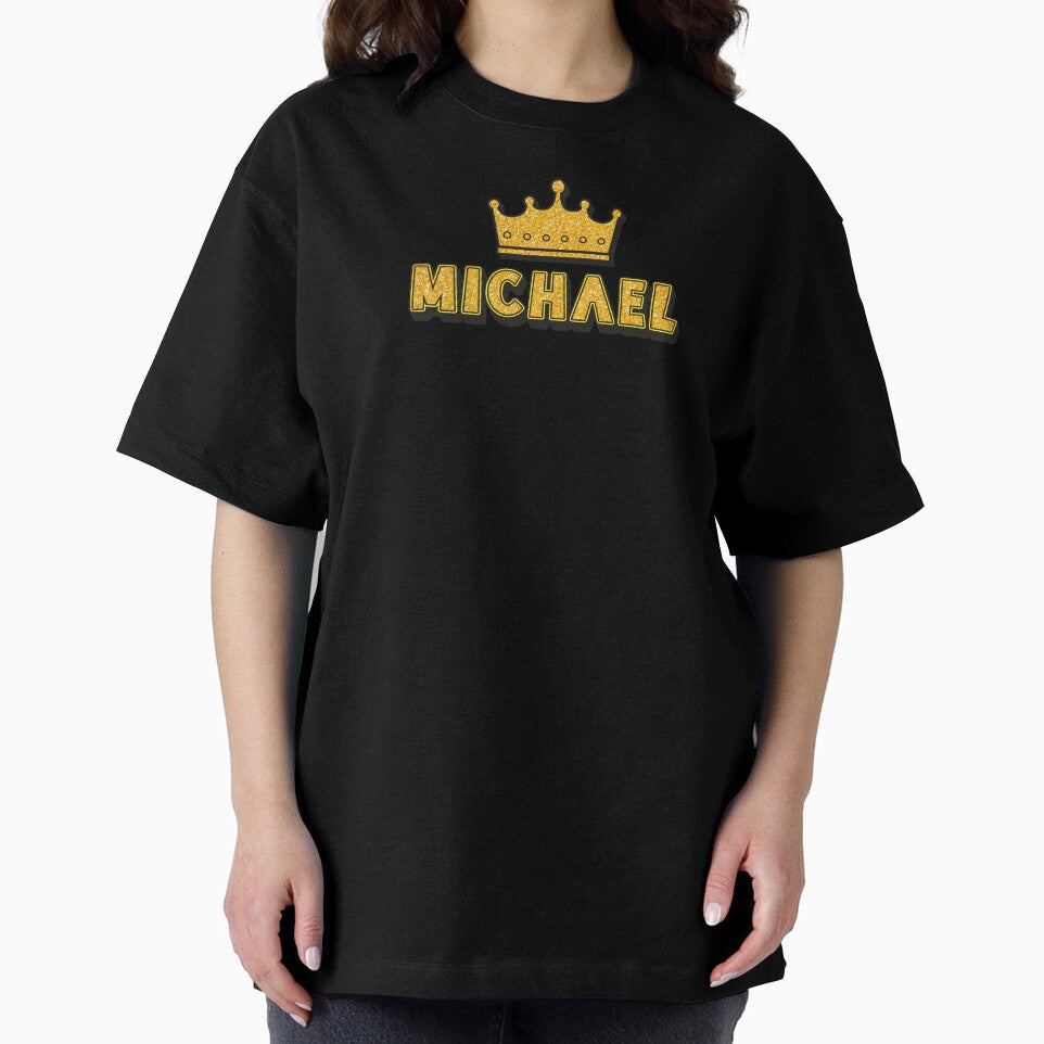 Michael Personalized Name With Crown - Cool & Funny Custom Gift for Men and Boys by Oussinc